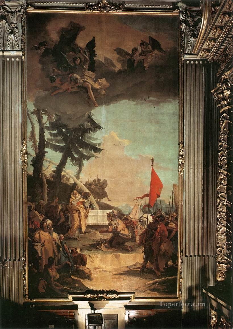 The Sacrifice of Melchizedek Giovanni Battista Tiepolo Oil Paintings
